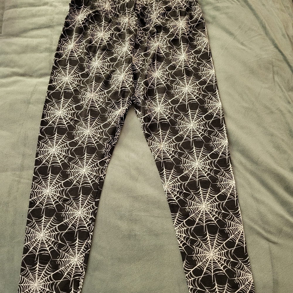 Spider web leggings